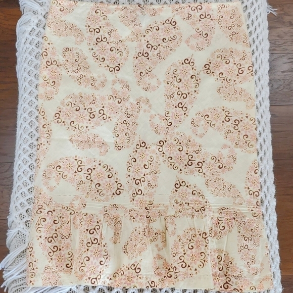 G.H. Bass & Co. Linen Cotton Floral Midi Skirt - Picture 7 of 17